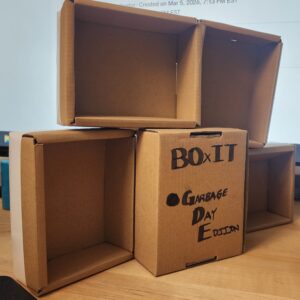 BOxIT Frame – Garbage Day Edition
